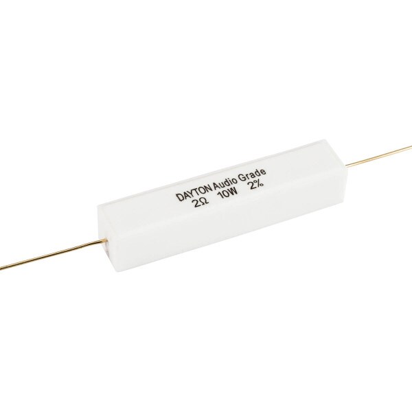 Main product image for Dayton Audio DNR-2.0 2 Ohm 10W Precision Audio Grade R 004-2